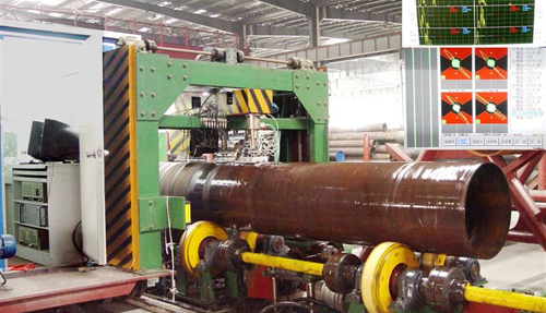 <a href=http://www.0575ad.com target=_blank class=infotextkey>螺旋焊接鋼管</a>探傷檢測